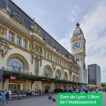 Loft Entier Parisien-paris11 Apartman *