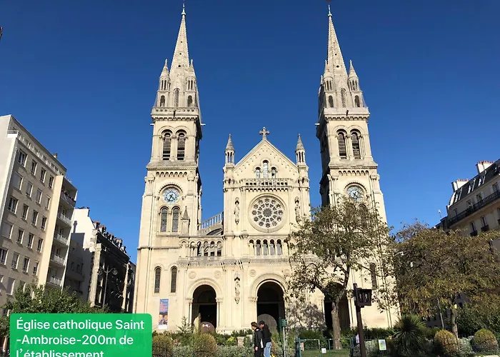 Апартаменты Loft Entier Parisien-paris11 Париж